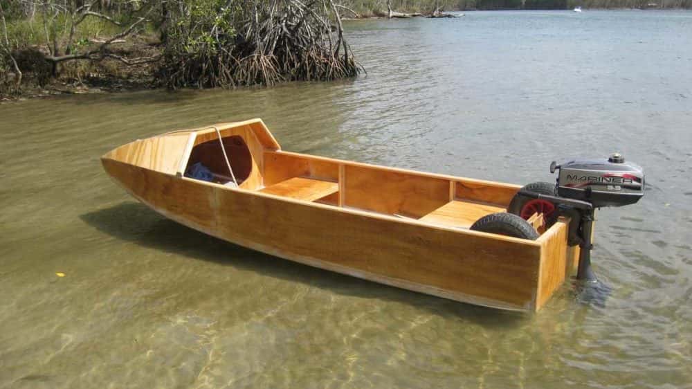 Boat in 1 month - wooden boat - Tim Weston Boats