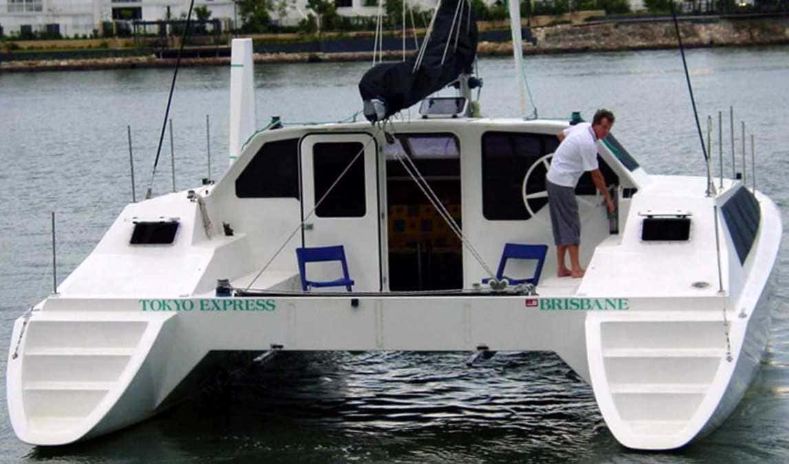 small catamaran build