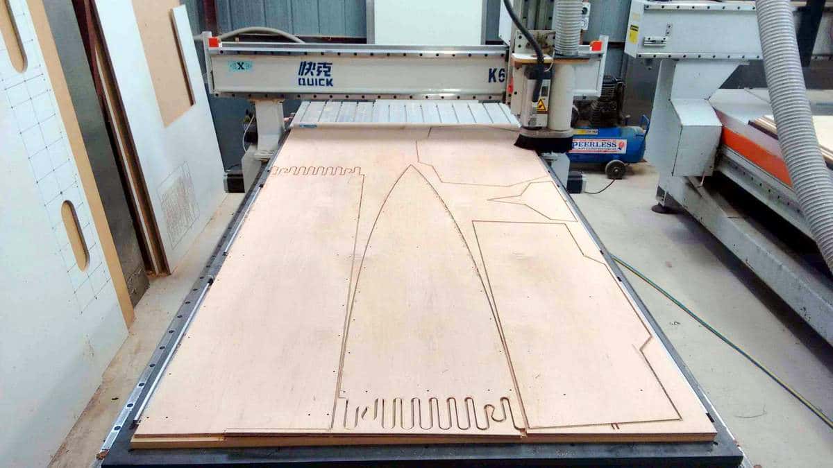 Boat building with a CNC router - Tim Weston Boats