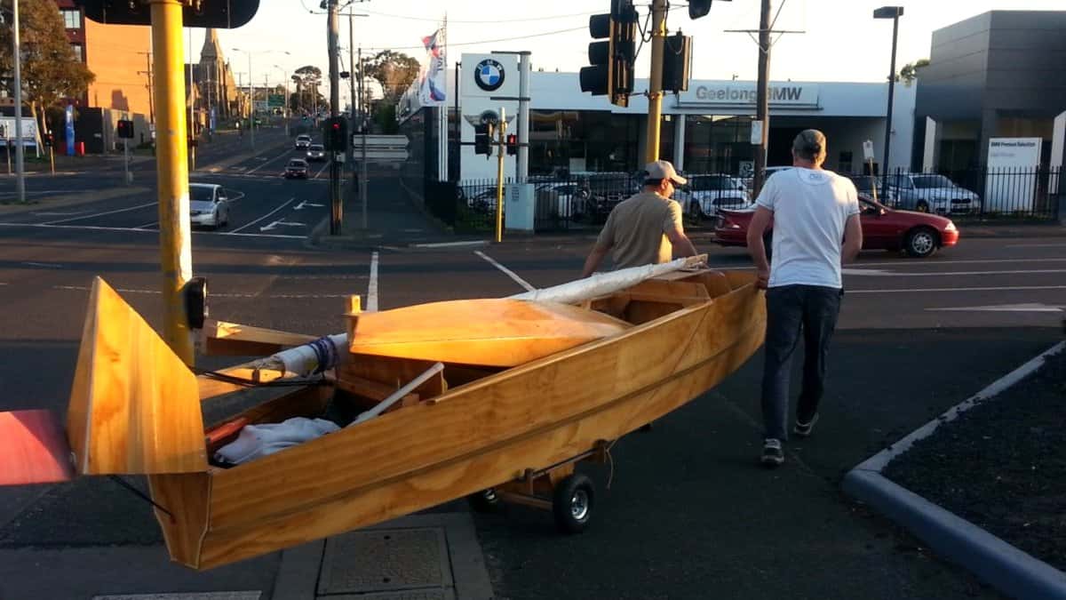 Sailing in Geelong